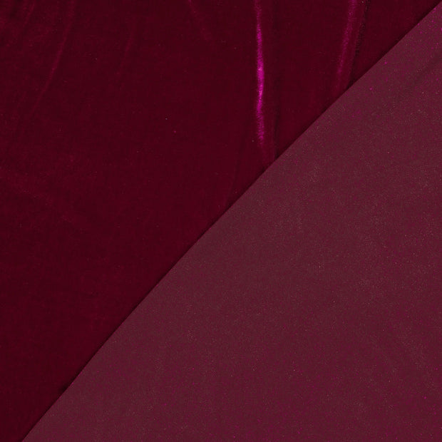 Velvet fabric Unicolour 