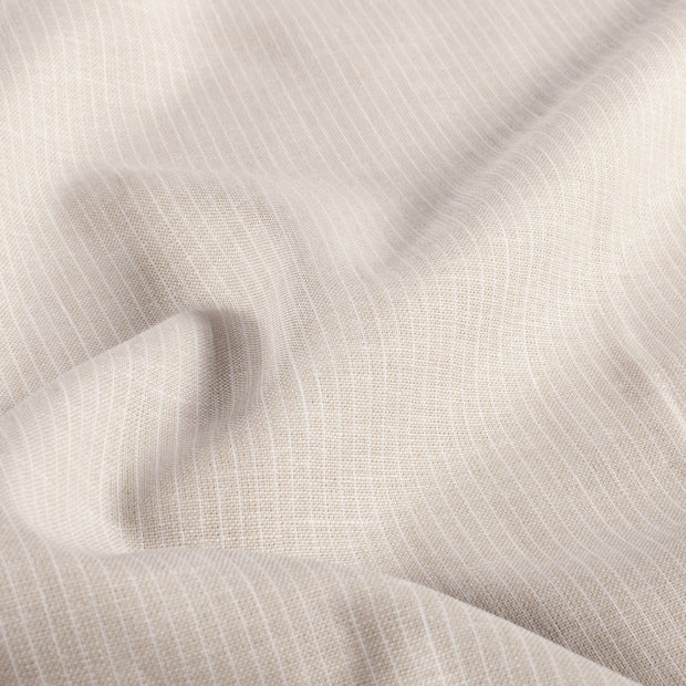 Chambré fabrik Streifen Beige