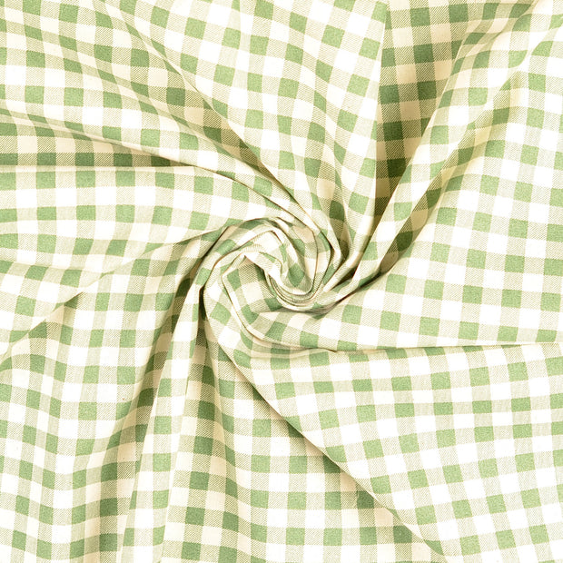 Cretonne fabric Apple Green 