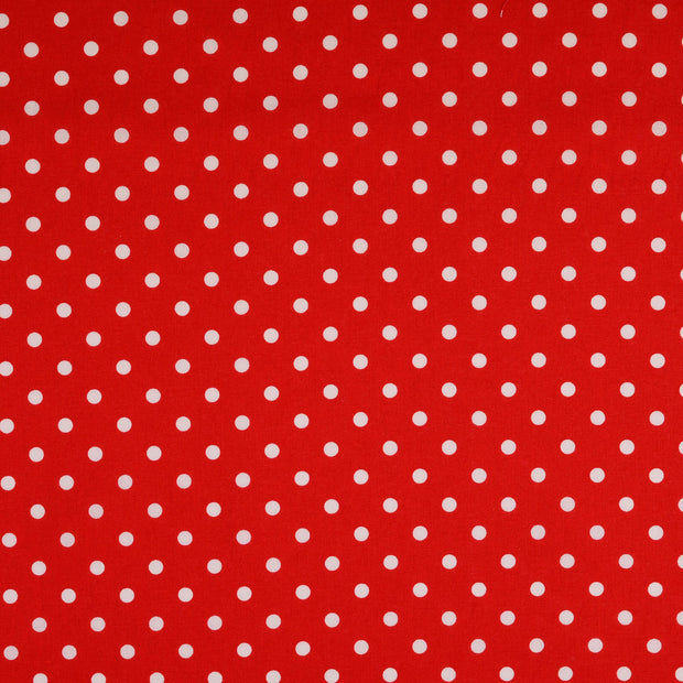  fabric Dots Red