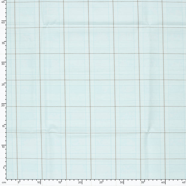 Bengaline fabric Abstract Light Blue