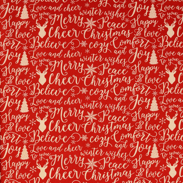  fabric Red