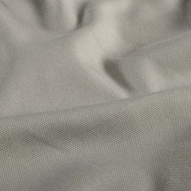 Canvas fabrik Uni Taupe Grau