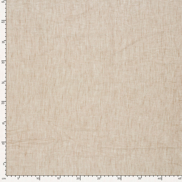 Woven Polyester fabric Unicolour Beige