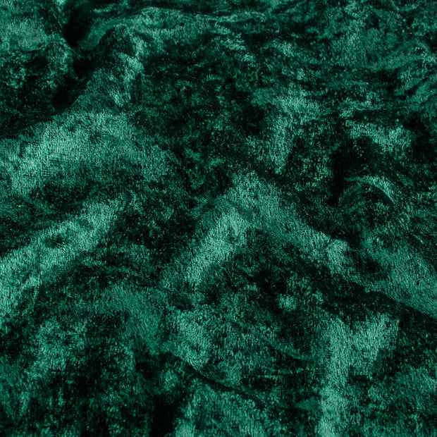 Velours fabric Unicolour Dark Green