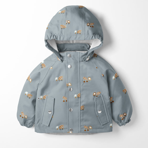 Aqua Protect (waterproof) fabric Baby Blue digital printed 