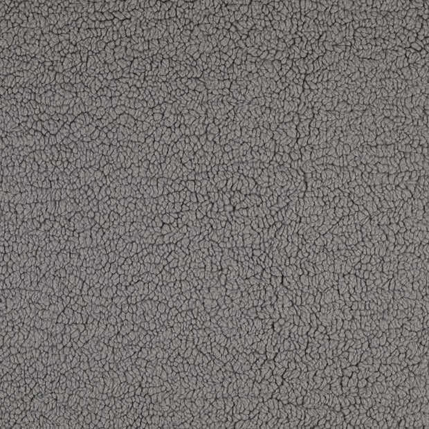 Fake Fur fabric Unicolour Grey