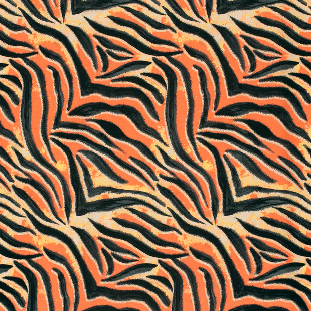 Cotton Satin fabric Coral matte 