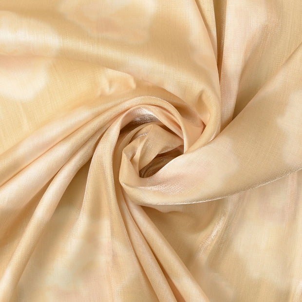 Viscose Satin fabric Beige 
