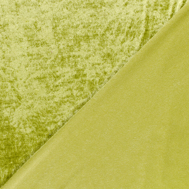 Velours fabric Unicolour crushed 