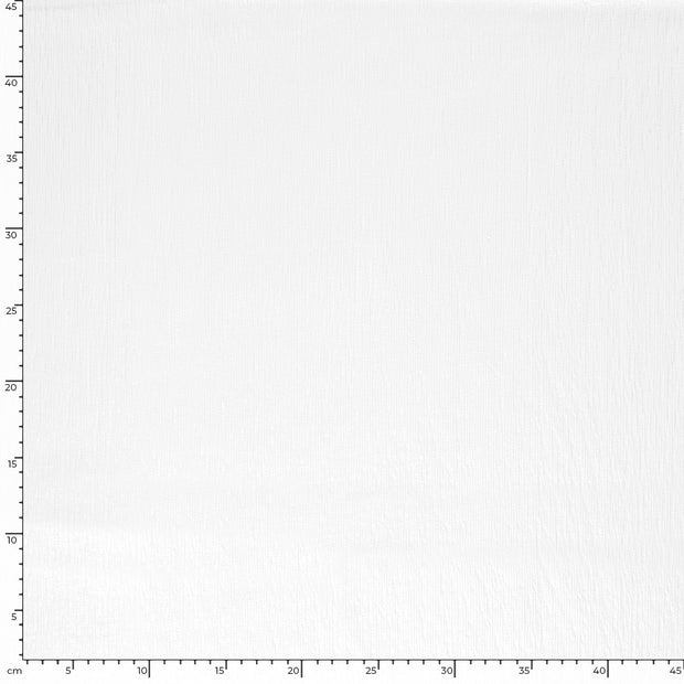 Knitted tissu Unicolore Blanc cassé
