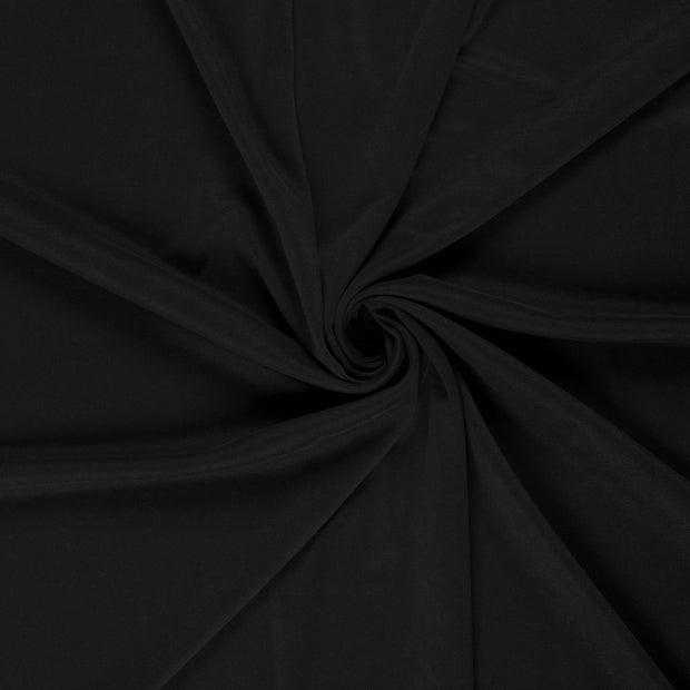 Piqué fabric Black 