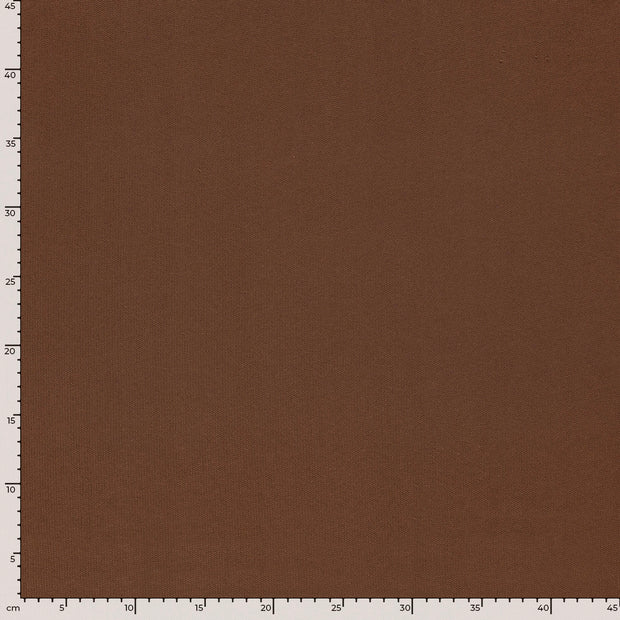 Heavy Knit fabric Unicolour Rust