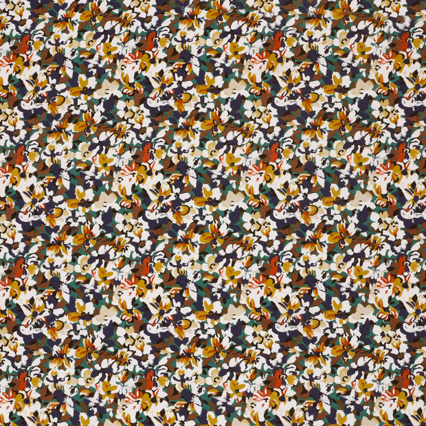 Viscose Poplin fabric Petrol 