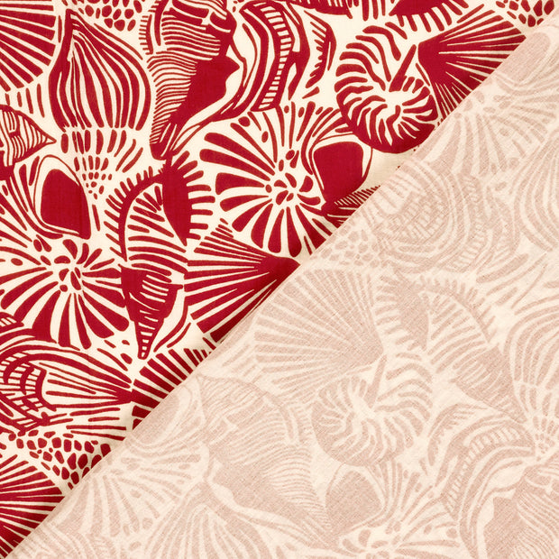 Muslin fabric Abstract printed 