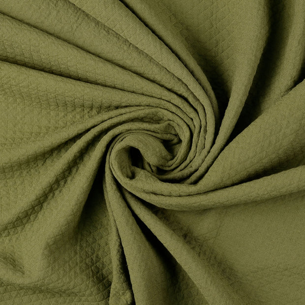 Jacquard fabric Olive Green 