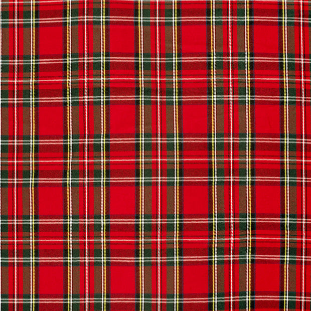 Gabardine stof Rood mat 