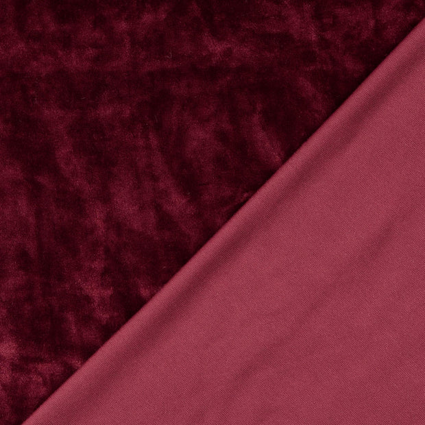 Nicky velours fabric Brown 