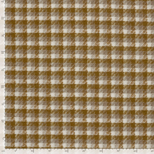 Jacquard fabric Checks Oker