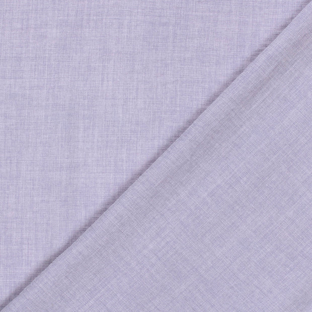 Linen Look fabric Unicolour printed 