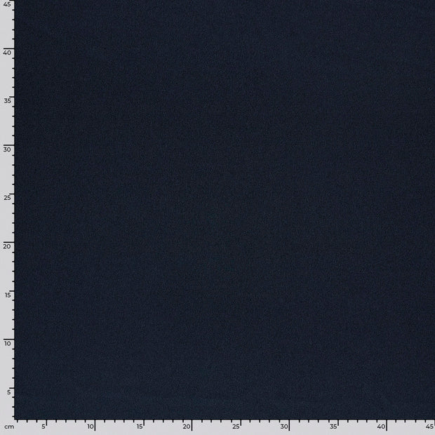 Satin Velvet fabric Unicolour Navy