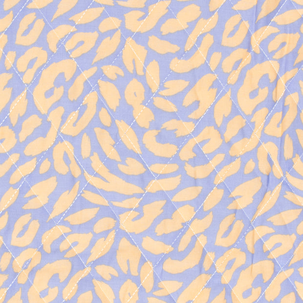 Voile fabric Panther Lila