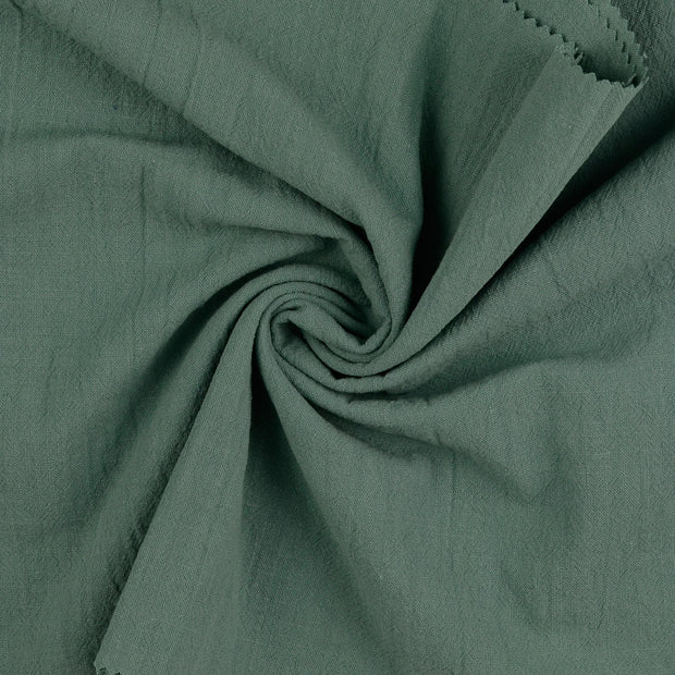 Popeline de Coton tissu Menthe foncée 