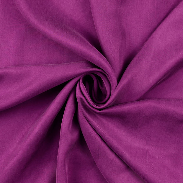 Cupro CV Twill fabrik Fuchsia 