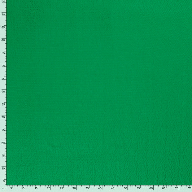 Viscose Bubble fabric Unicolour Green