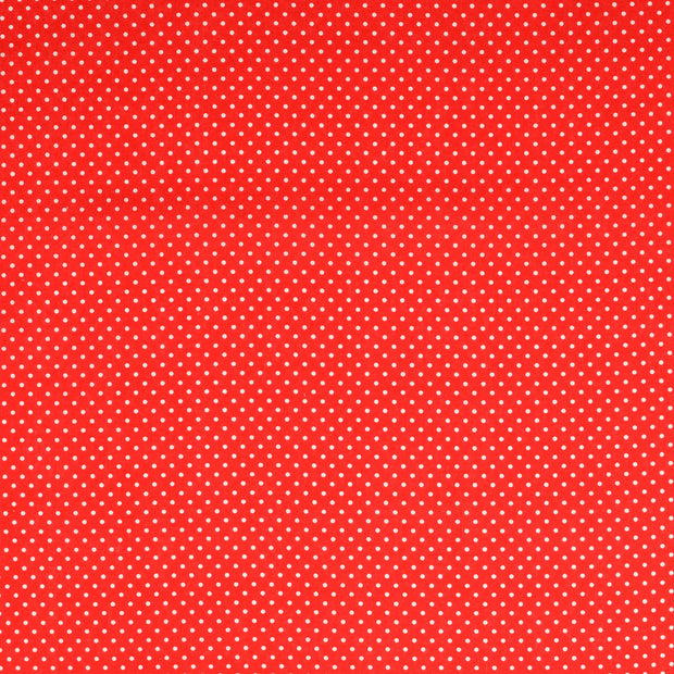  fabric Dots Red
