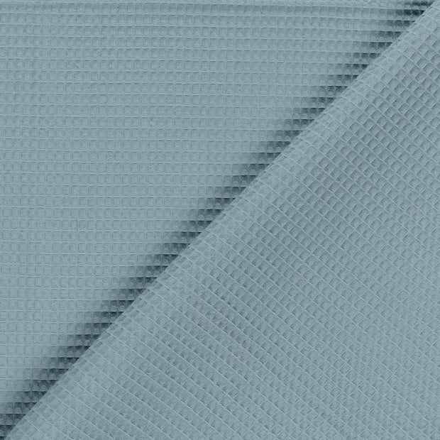 Waffle piqué fabric Unicolour 