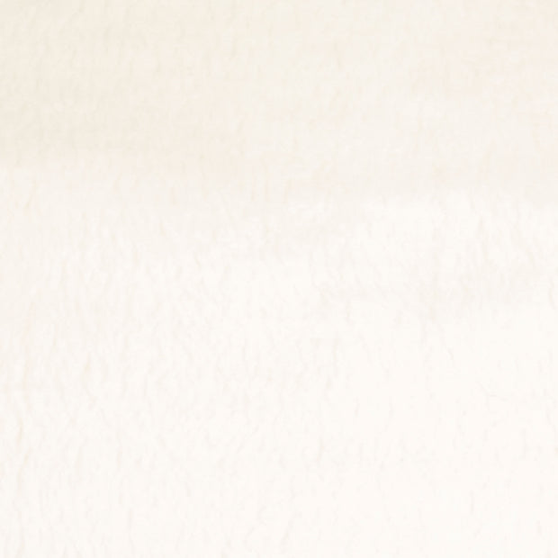 Pluche fabric Unicolour White