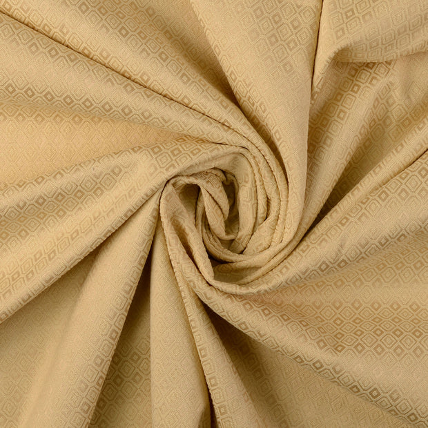 Jacquard fabric Beige 