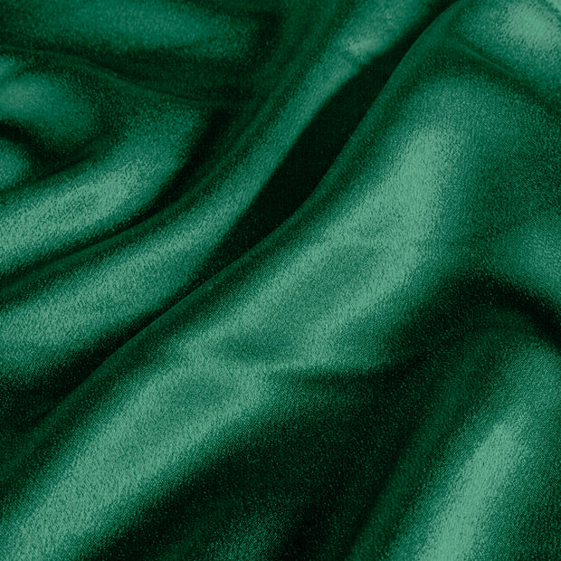 Satin Velvet fabric Unicolour Dark Green