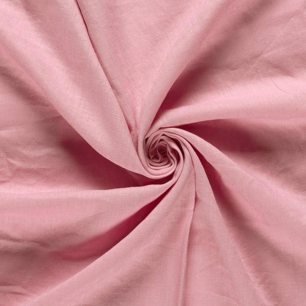Linen fabric Light Pink 