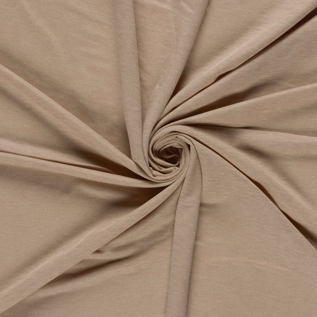 Viscose Jersey fabrik Beige 