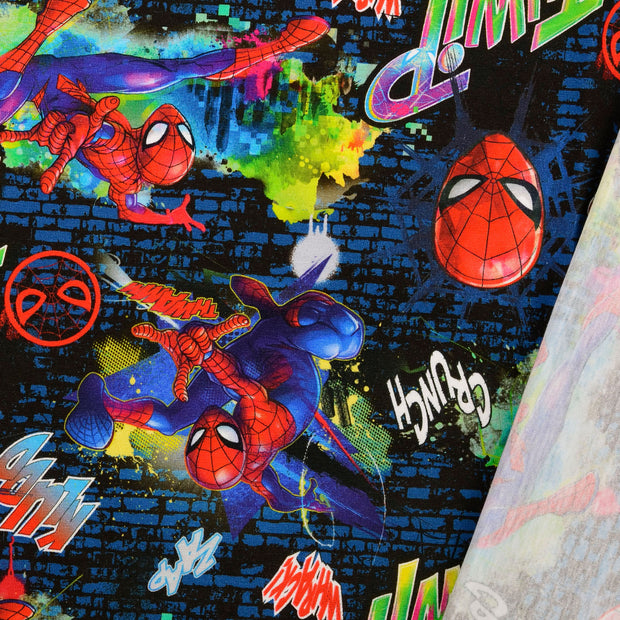 Cotton Jersey fabric Multicolor digital printed 