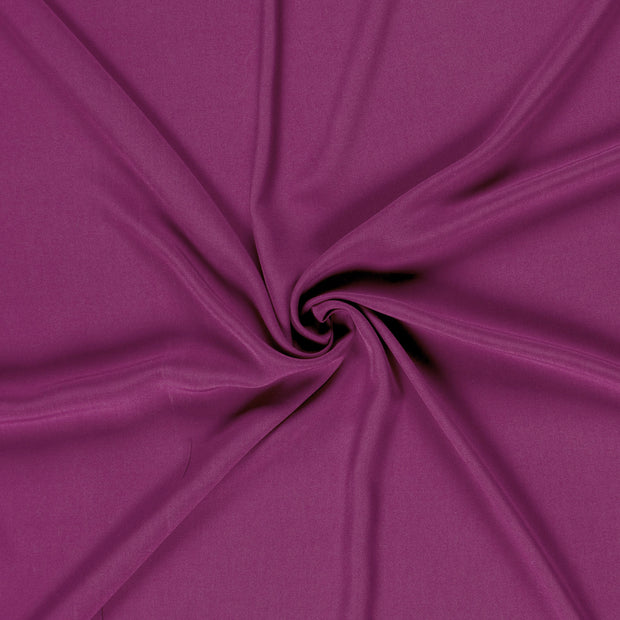 Viscose Poplin fabrik Magenta 