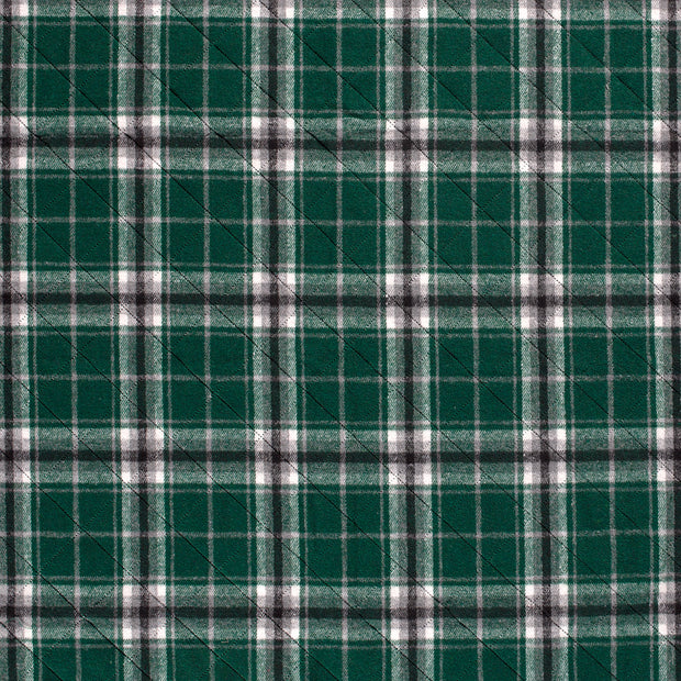 Jacquard fabric Dark Green texturized 
