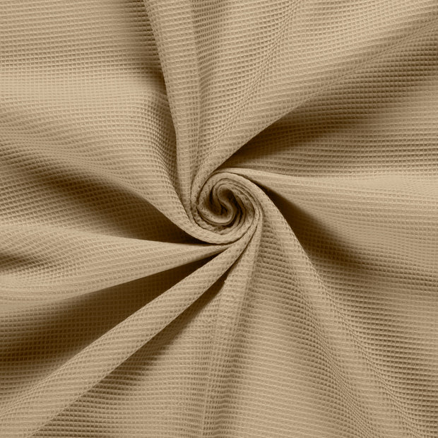 Waffelpiqué fabrik Beige 