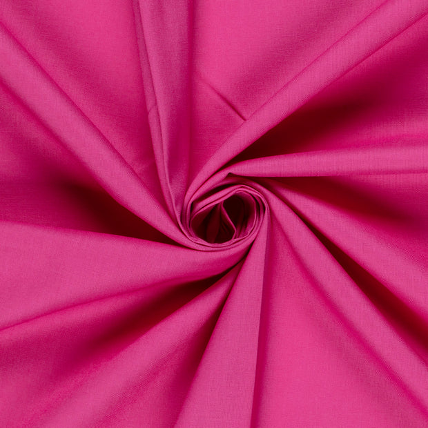 Cretonne Premium fabric Unicolour Fuchsia