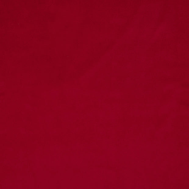 Velours tissu Rouge 