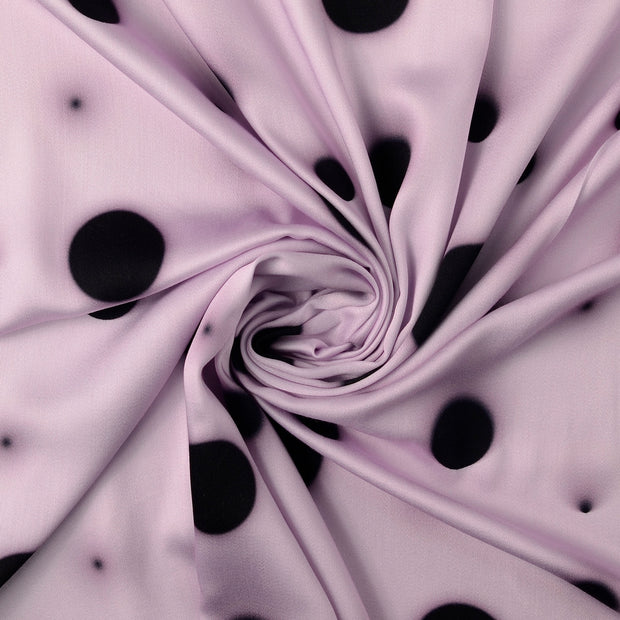 Viscose Satin fabrik Lavendel 