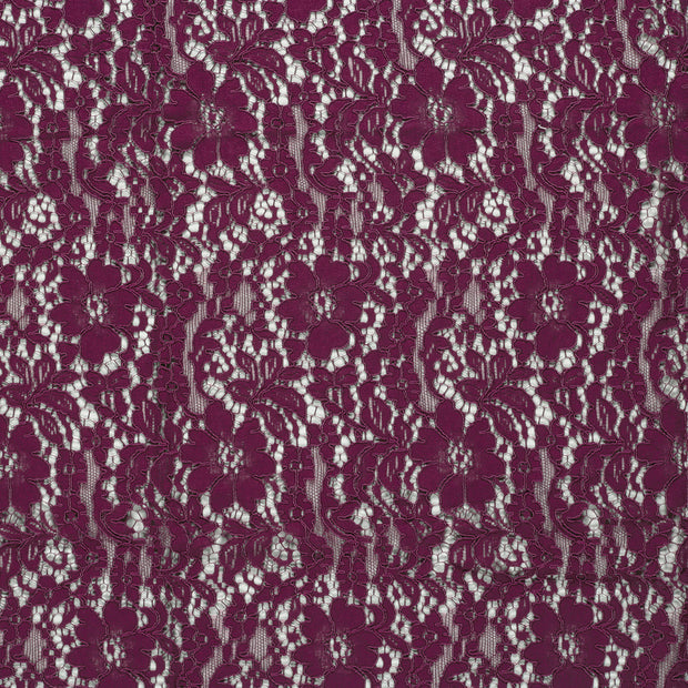 Lace fabric Magenta matte 