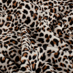 Nicky velours Leopards Beige