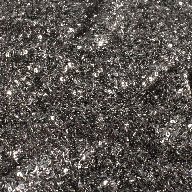 Mesh fabric Unicolour Grey