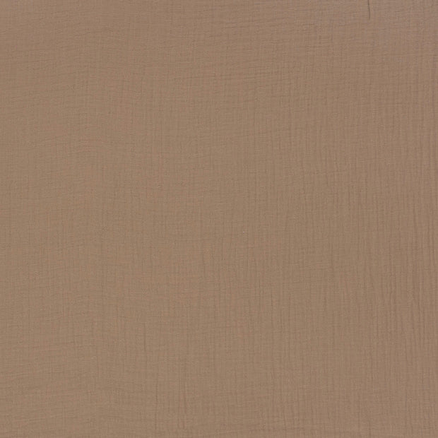 Muslin fabric Beige matte 