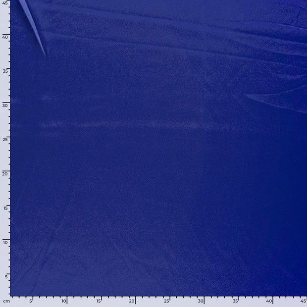 Satin fabric Unicolour Cobalt