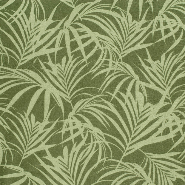 Beach towel fabric Olive Green matte 