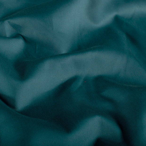 Satin fabric Unicolour Petrol